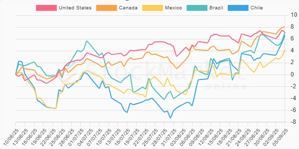 Monthly Stock Performance Chart