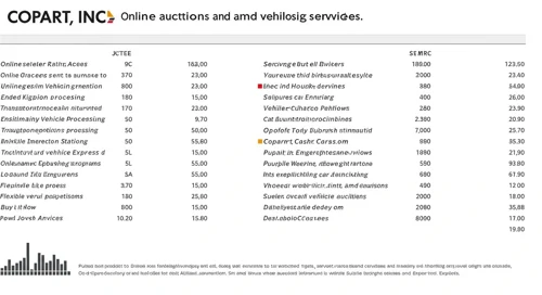 Copart, Inc. Stock Analysis