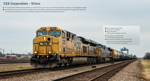 CSX Corporation Stock Image