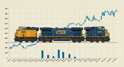 CSX: Trend with Support and Resistance Levels - CSX Corporation