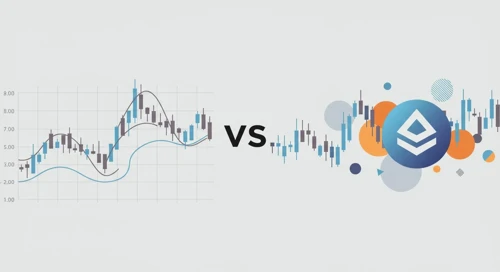 Cryptocurrency market analysis visual