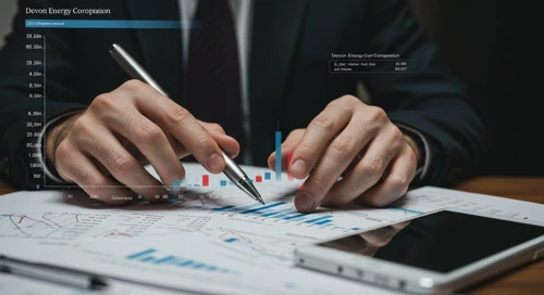 Devon Energy Corporation Stock Image