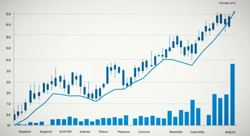 EURUSD: Trend with Support and Resistance Levels