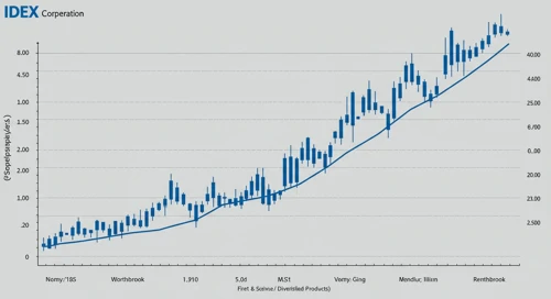 IEX: Trend with Support and Resistance Levels - IDEX Corporation