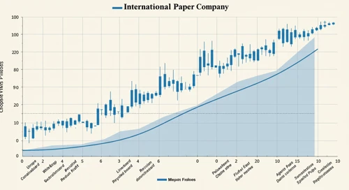 IP: Trend with Support and Resistance Levels - International Paper Company