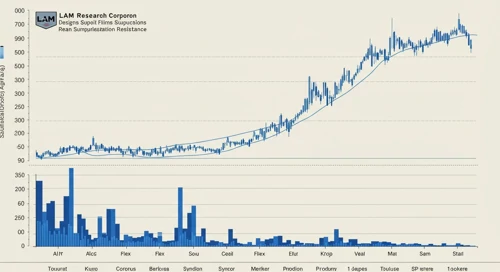 LRCX: Trend with Support and Resistance Levels - Lam Research Corporation