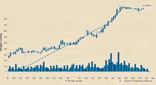 NTAP: Trend with Support and Resistance Levels - NetApp Inc