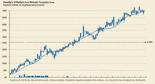 ORLY: Trend with Support and Resistance Levels - OReilly Automotive Inc
