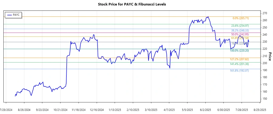 PAYC Stock Chart Analysis