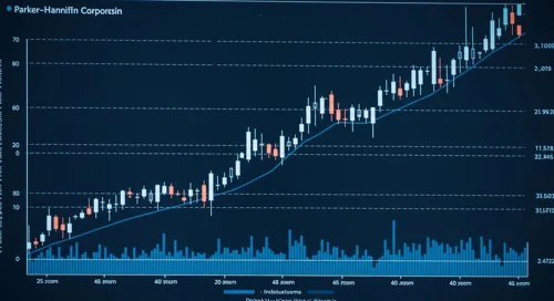 PH: Trend with Support and Resistance Levels - Parker Hannifin Corporation