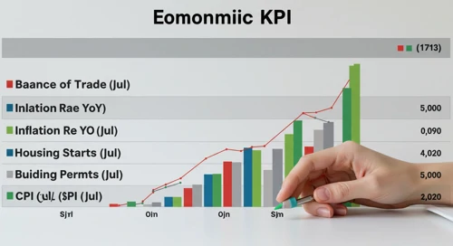Economic data chart